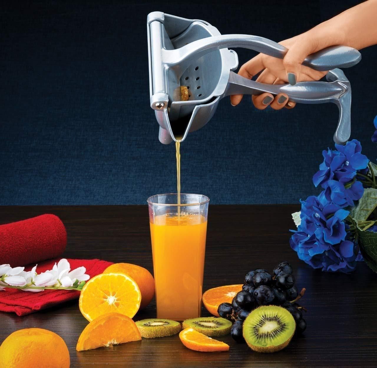 Manual Fruit Press Aluminum Squeezer/Juicer bqu5q7-dm