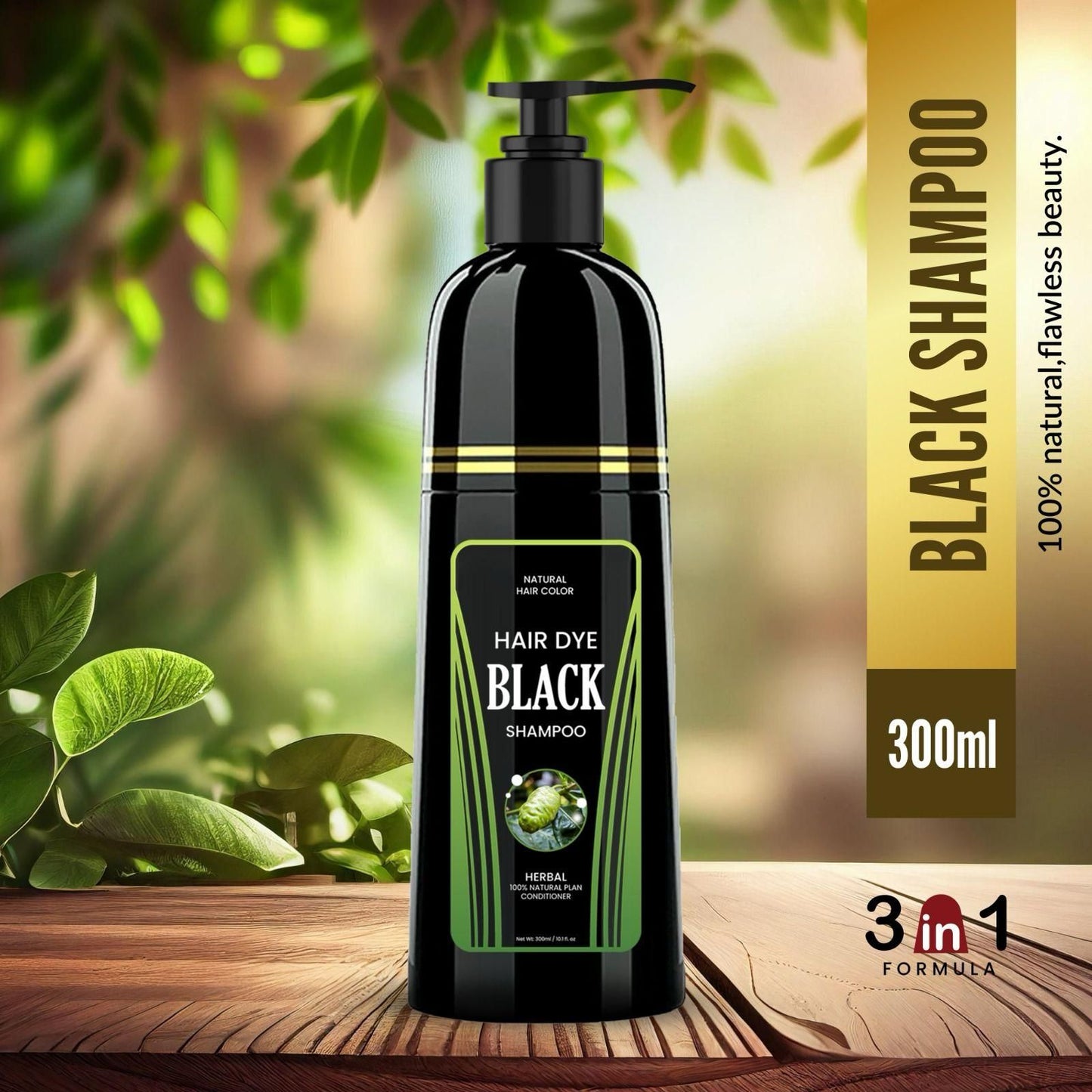 Radiant Locks - Natural Hair Color Shampoo 300ml bqu5q7-dm