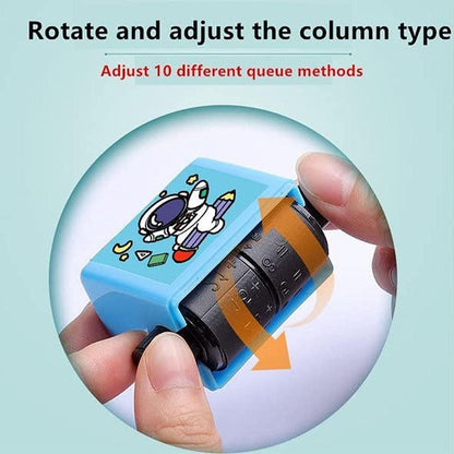 Roller Design Digital Teaching Stamp, Math Stamps Practice Tools Within 100 Supplies Educational for Preschool All Arithmetic (1 Pcs) bqu5q7-dm