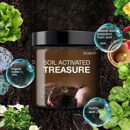 Soil Activated Treasure Premium Soil Activator 200gram (Pack of 2) bqu5q7-dm