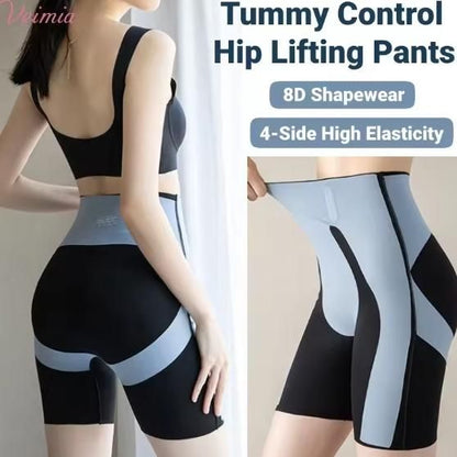 Belly-control butt-lifting body-shaping pants bqu5q7-dm