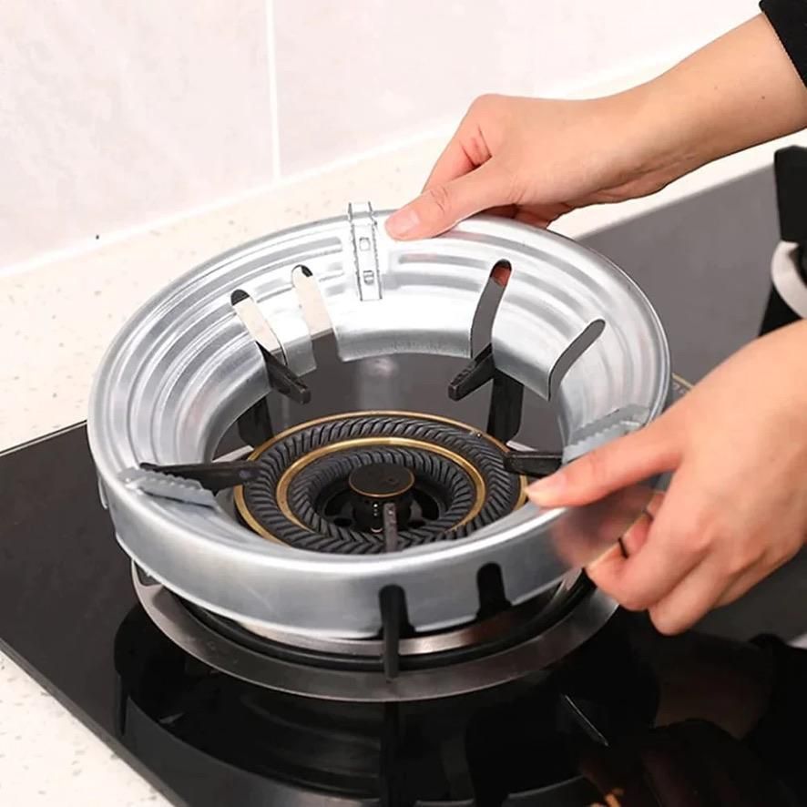 Gas Stove Fire & Windproof Saving Stand bqu5q7-dm