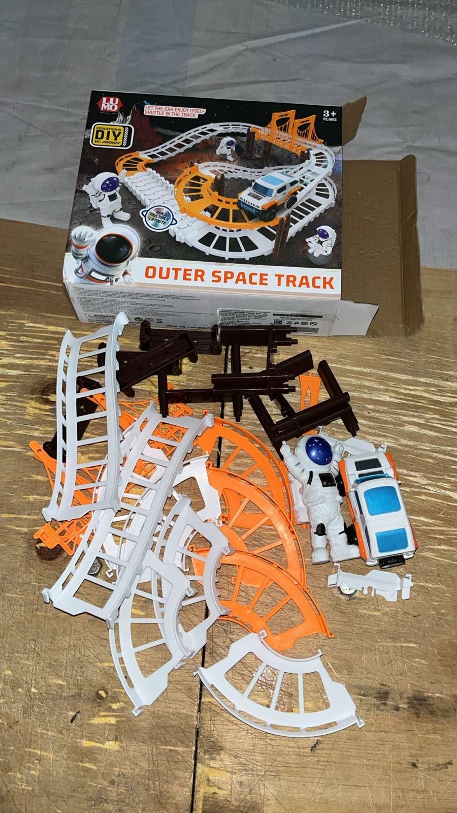 Astronaut Spaceship Track Set - Outer Space Toy Set for Kids bqu5q7-dm