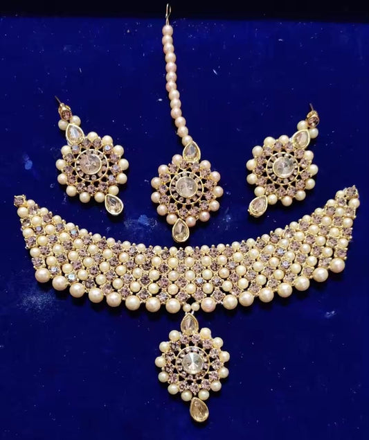 Alloy Gold-Plated Gold Jewellery Set bqu5q7-dm