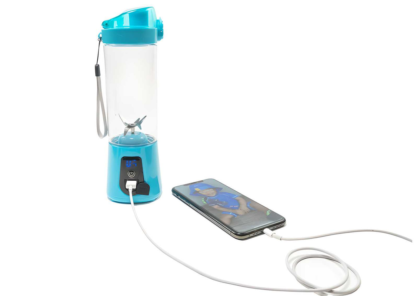 Multifunction Blender With Power Bank bqu5q7-dm