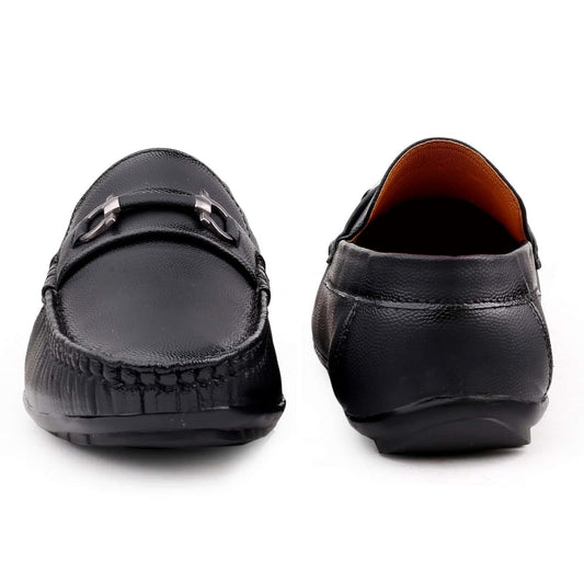 Black Vegan Leather Loafers bqu5q7-dm