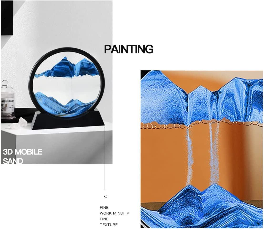 Relaxing Kinetic Sandscape Art Table Desk bqu5q7-dm