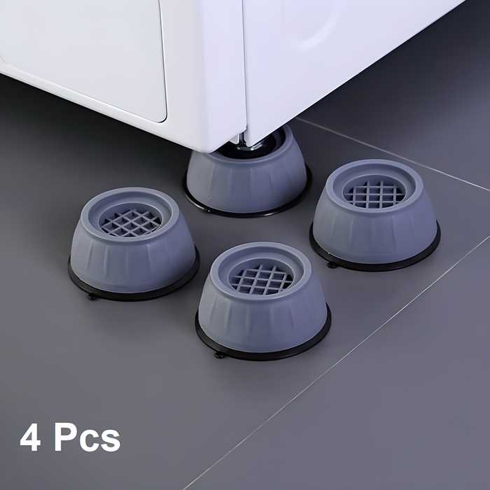 Anti Vibration Pad-Anti-vibration Pads For Washing Machine - 4 Pcs Shock Proof Feet For Washer ? Dryer, Great For Home, Laundry Room, Kitchen, Washer, Dryer, Table, Chair, Sofa, Bed (4 Units) bqu5q7-dm