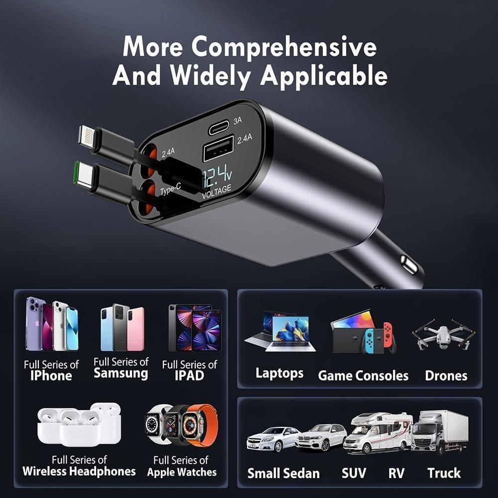 Retractable Car Charger bqu5q7-dm