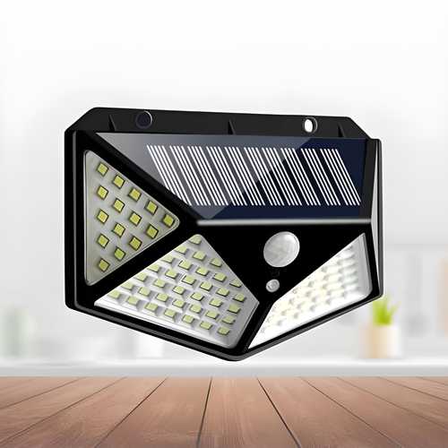 Solar Lights-Bright Solar Wireless Security Motion Sensor 100 Led Night Light for Home and Garden ,Outdoors bqu5q7-dm