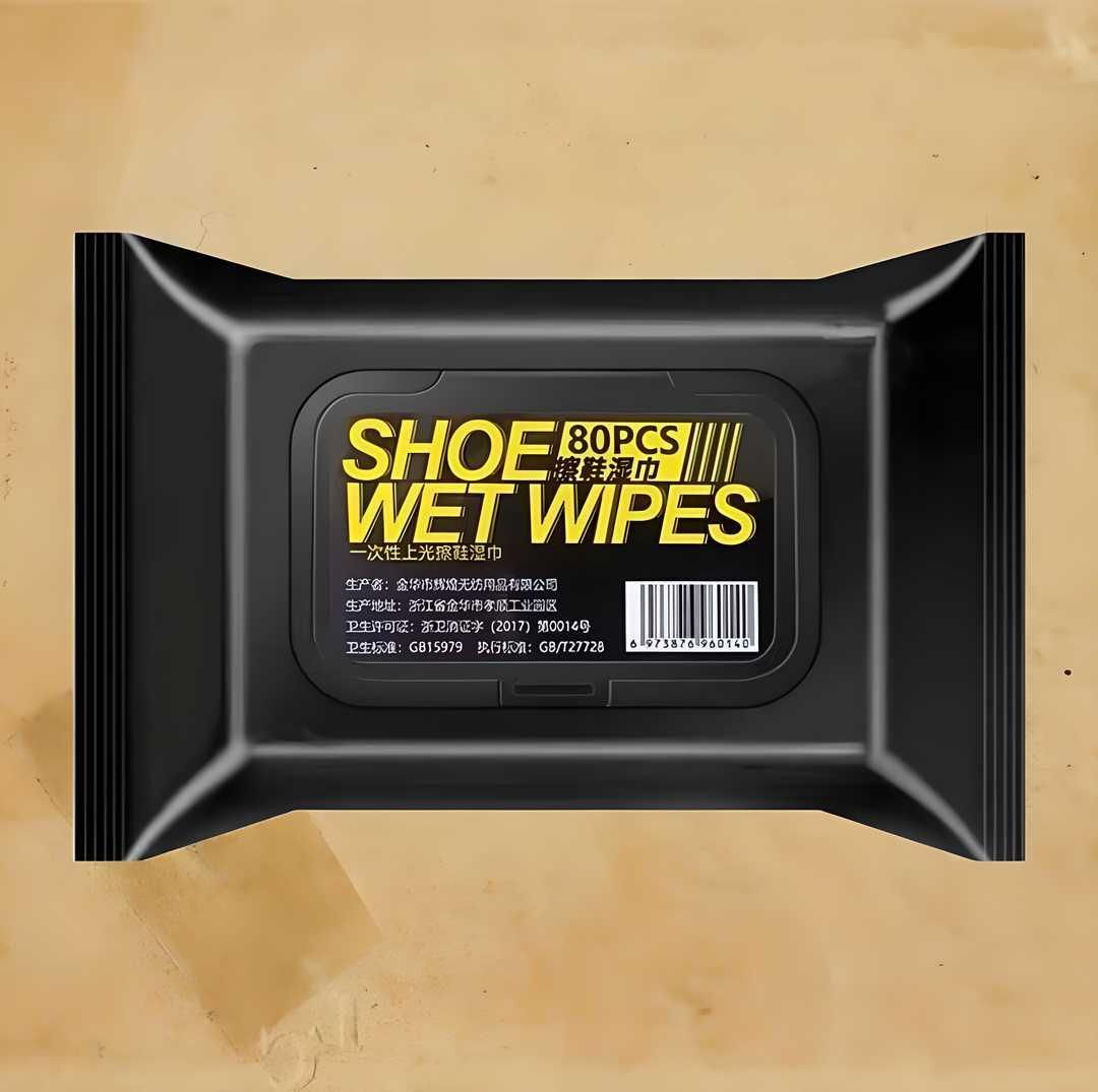Natural Sneaker & Shoe Cleaner Wipes - 1 Packs of 80 bqu5q7-dm