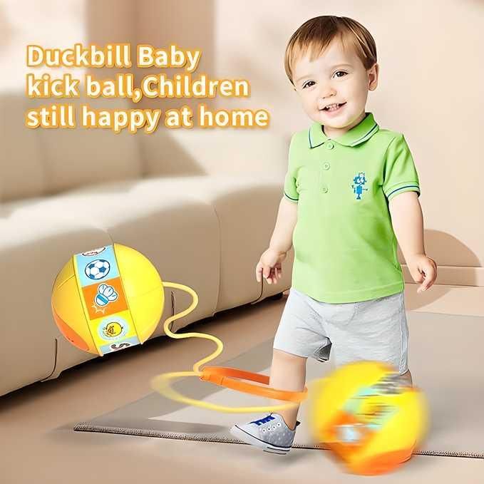 Skip Ball, Portable Foldable Colorful Flash Wheel Swing Ball, Kids Toys bqu5q7-dm