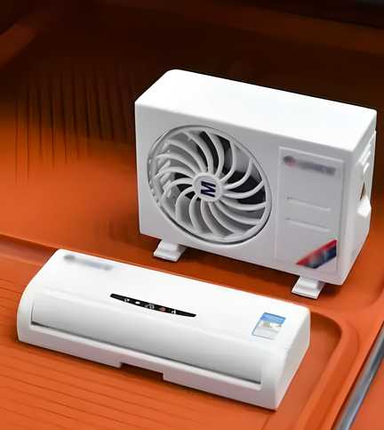 Miniature AC design Solar-Powered Car Air freshener Diffuser bqu5q7-dm