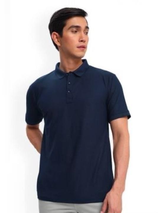 Poly Cotton Solid Half Sleeves Mens Polo T-shirt (Pack of 3) bqu5q7-dm