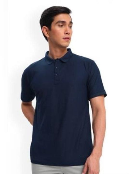 Poly Cotton Solid Half Sleeves Mens Polo T-shirt (Pack of 3) bqu5q7-dm