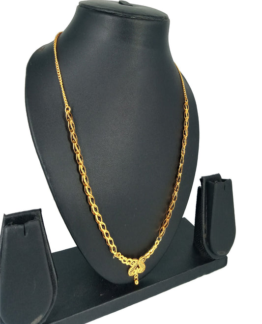 Trendy Gold Plated Mangalsutra bqu5q7-dm