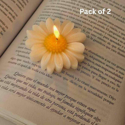 Sunflower Scented Candle (Pack of 2) bqu5q7-dm