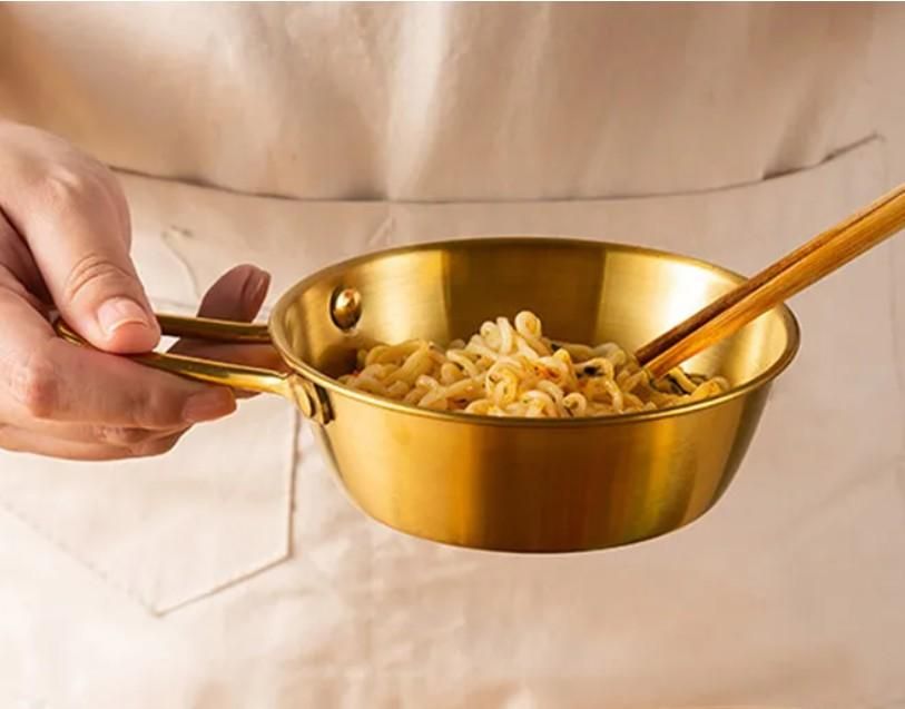 Bowl Stainless Steel with Handle bqu5q7-dm