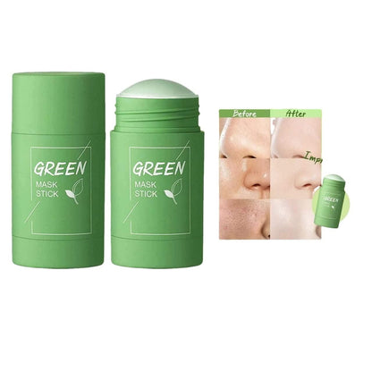 Green Tea Herbal Mask Stick Cream for Removes Blackheads bqu5q7-dm