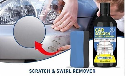Car Body Scratch Remover and Repair Polishing Cream Kit with Sponge 200ML(Pack Of 2) bqu5q7-dm