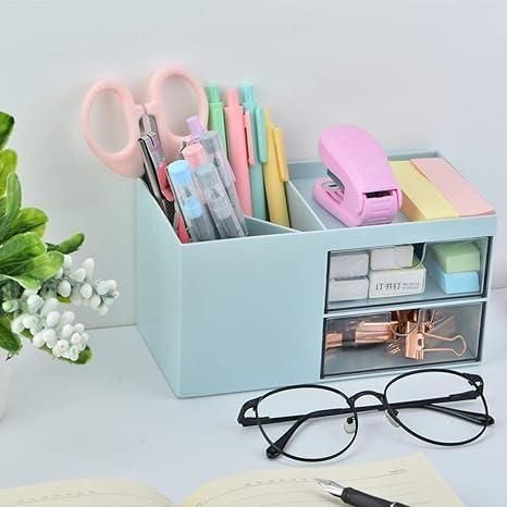 Pencil Holder Simple Multifunctional Desktop Storage Box Drawer Storage Box bqu5q7-dm