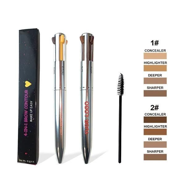 4 Colors Eyebrow Pen 4IN1 Eyebrow Pencil bqu5q7-dm