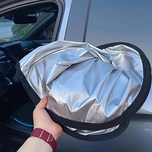 Folding Car Window Sunshade Cover bqu5q7-dm
