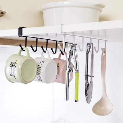Mug Cups Wine Glasses Storage Hooks Kitchen bqu5q7-dm