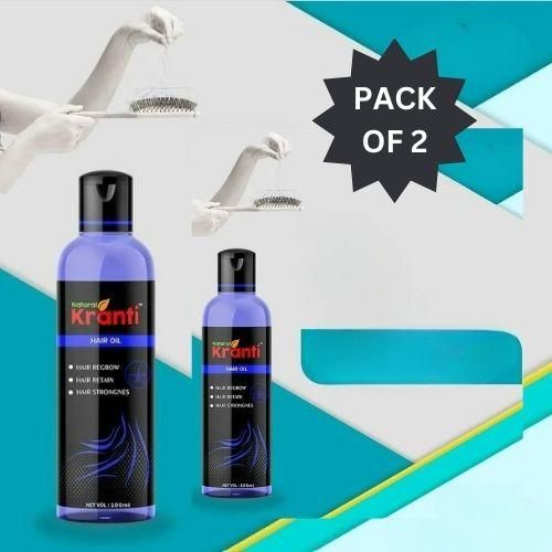 TryOnes Natural Kranti Hair Oil 100ml (Pack of 2) bqu5q7-dm