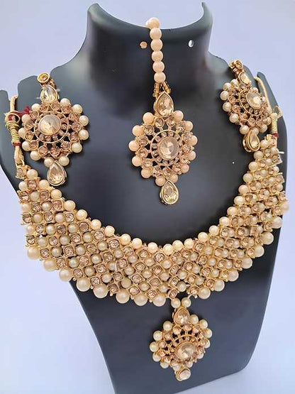 Alloy Gold-Plated Gold Jewellery Set bqu5q7-dm