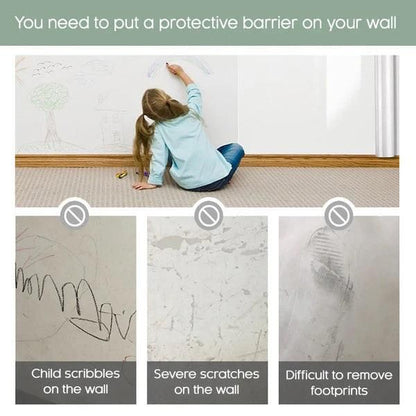 Self- Adhesive Transparent Electrostatic Wall Protection Film Buy 1 Get 1 Free bqu5q7-dm