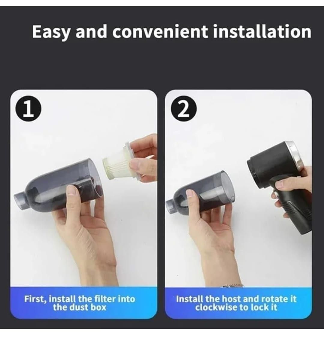 Vacuum Suction Cleaner- Portable Air Duster Wireless bqu5q7-dm