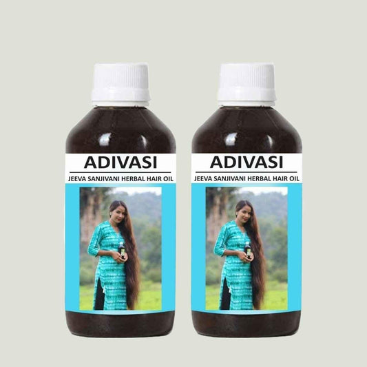 Adivasi Jeeva Sanjivani Herbal Hair Oil (Pack of 2) bqu5q7-dm