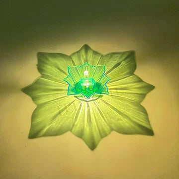 3D Reusable Reflective Shadow Colourful Diya (Pack of 4/12/24) Soppykart